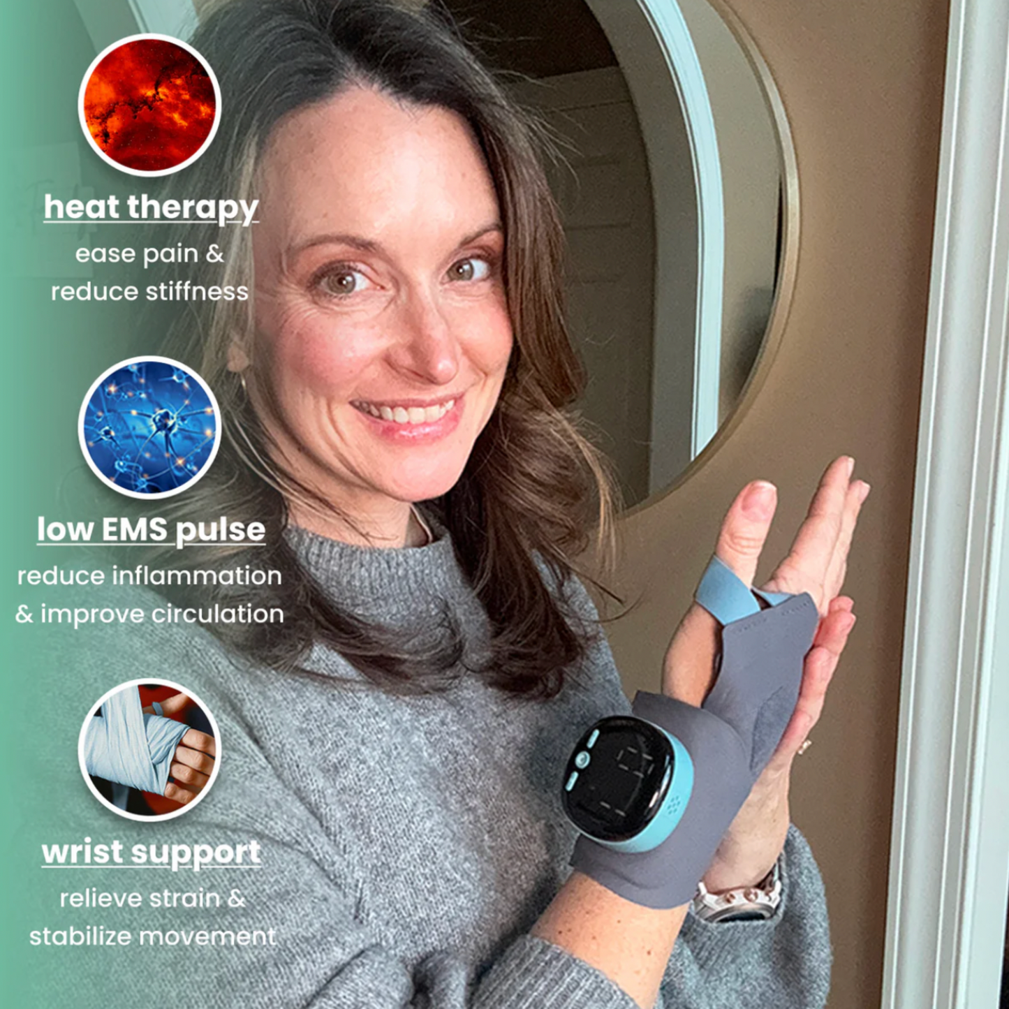 HealBand - 3 in 1 wrist support